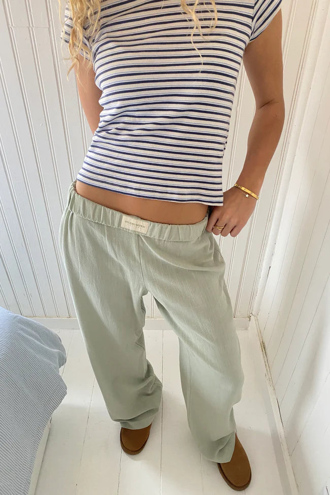 Averelle | Lounge Hose Baumwolle Comfort Fit