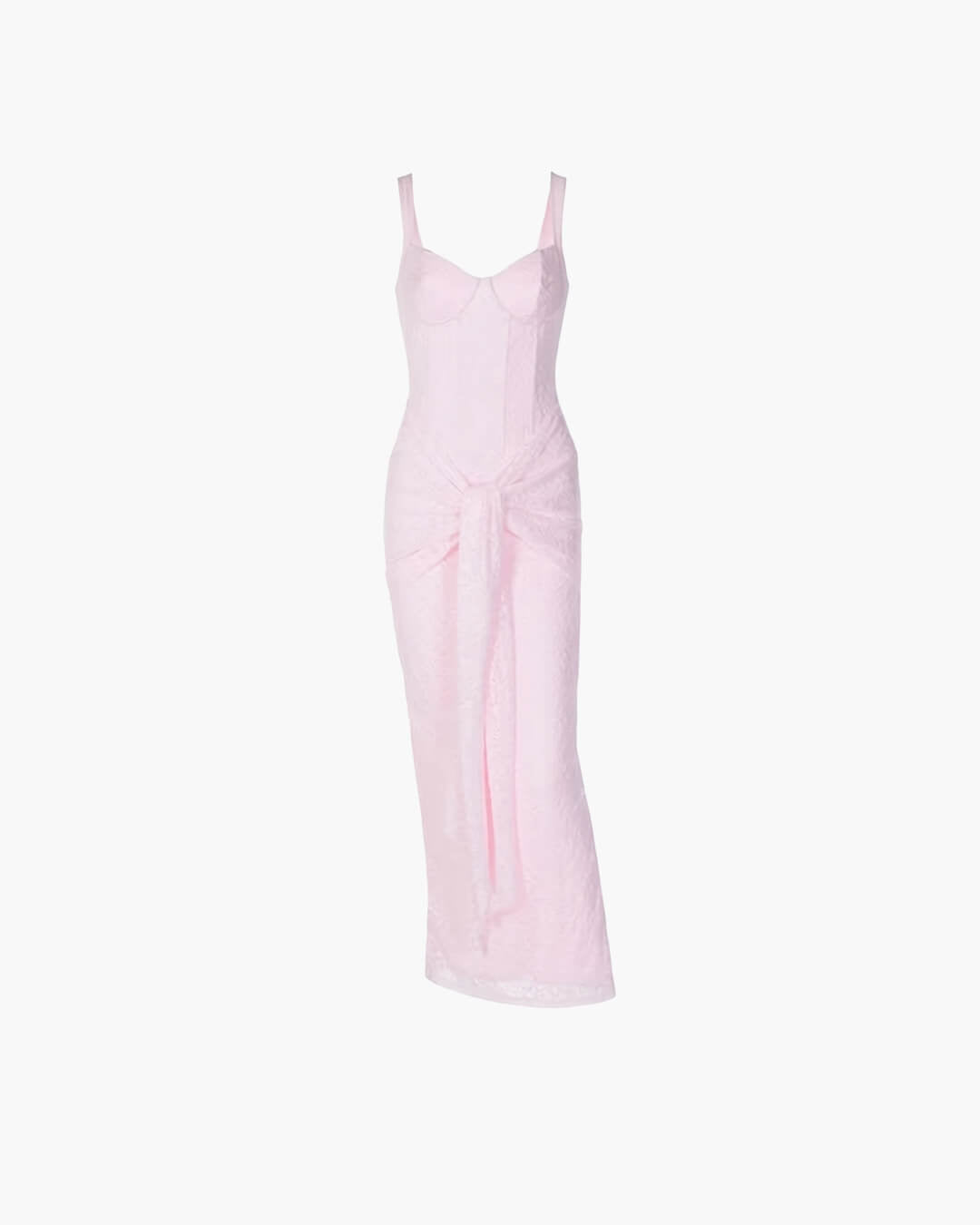 Lunara | Korsett Maxikleid ärmellos figurbetont