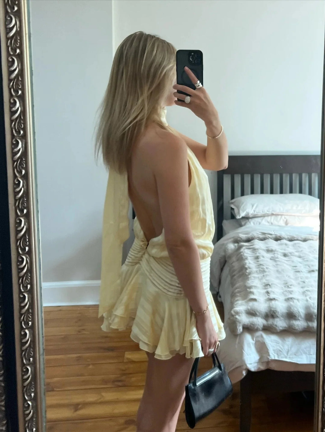 Noelia | rückenfreies Minikleid