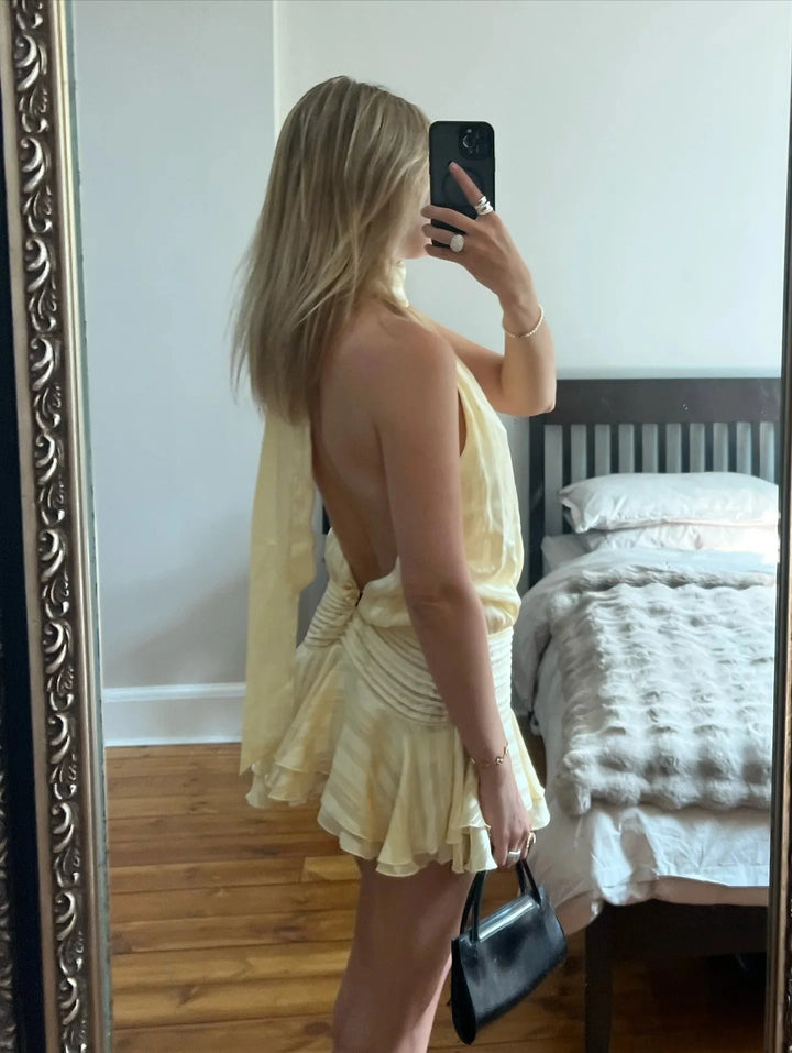 Noelia | rückenfreies Minikleid