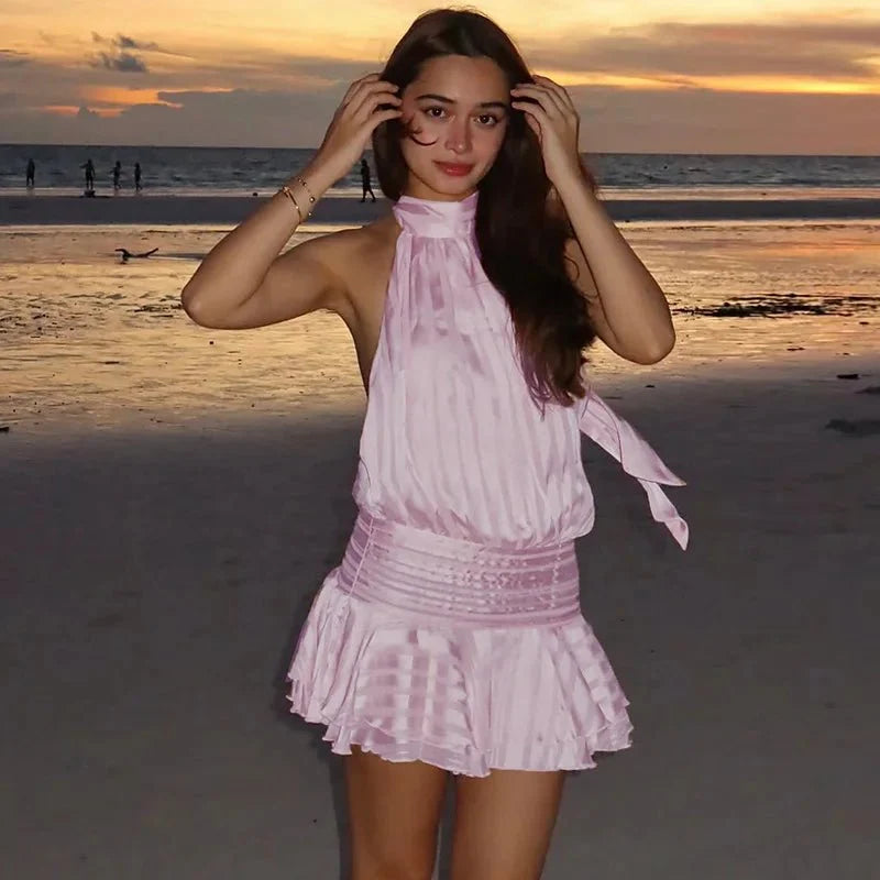 Noelia | rückenfreies Minikleid