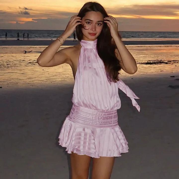 Noelia | rückenfreies Minikleid
