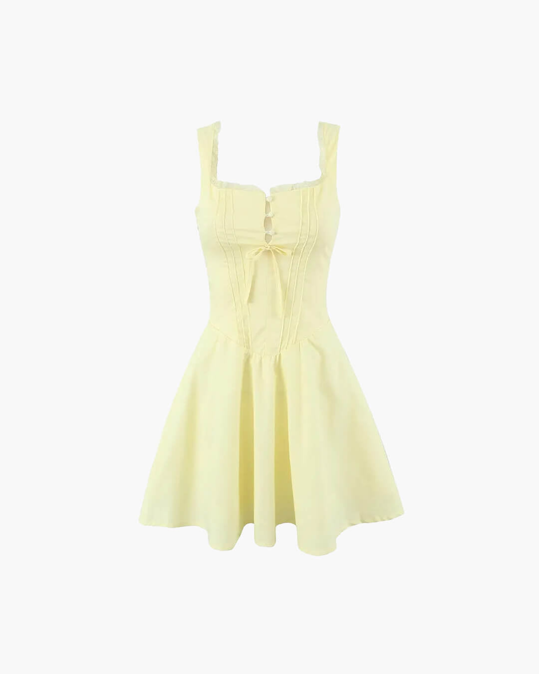 Amelie | Elegantes ärmelloses Minikleid figurbetont