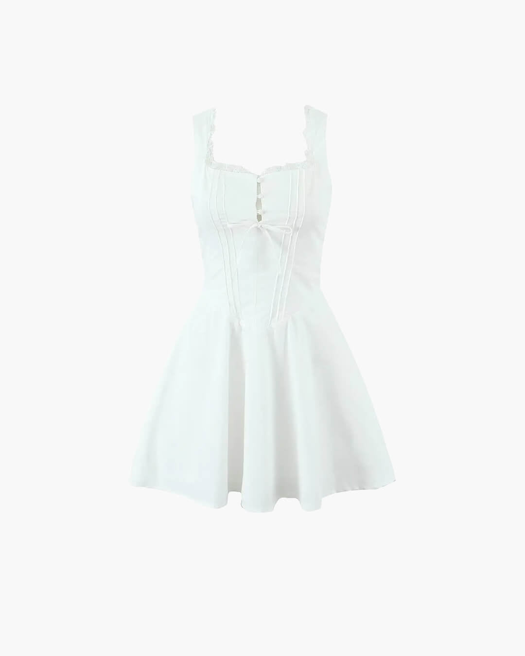 Amelie | Elegantes ärmelloses Minikleid figurbetont