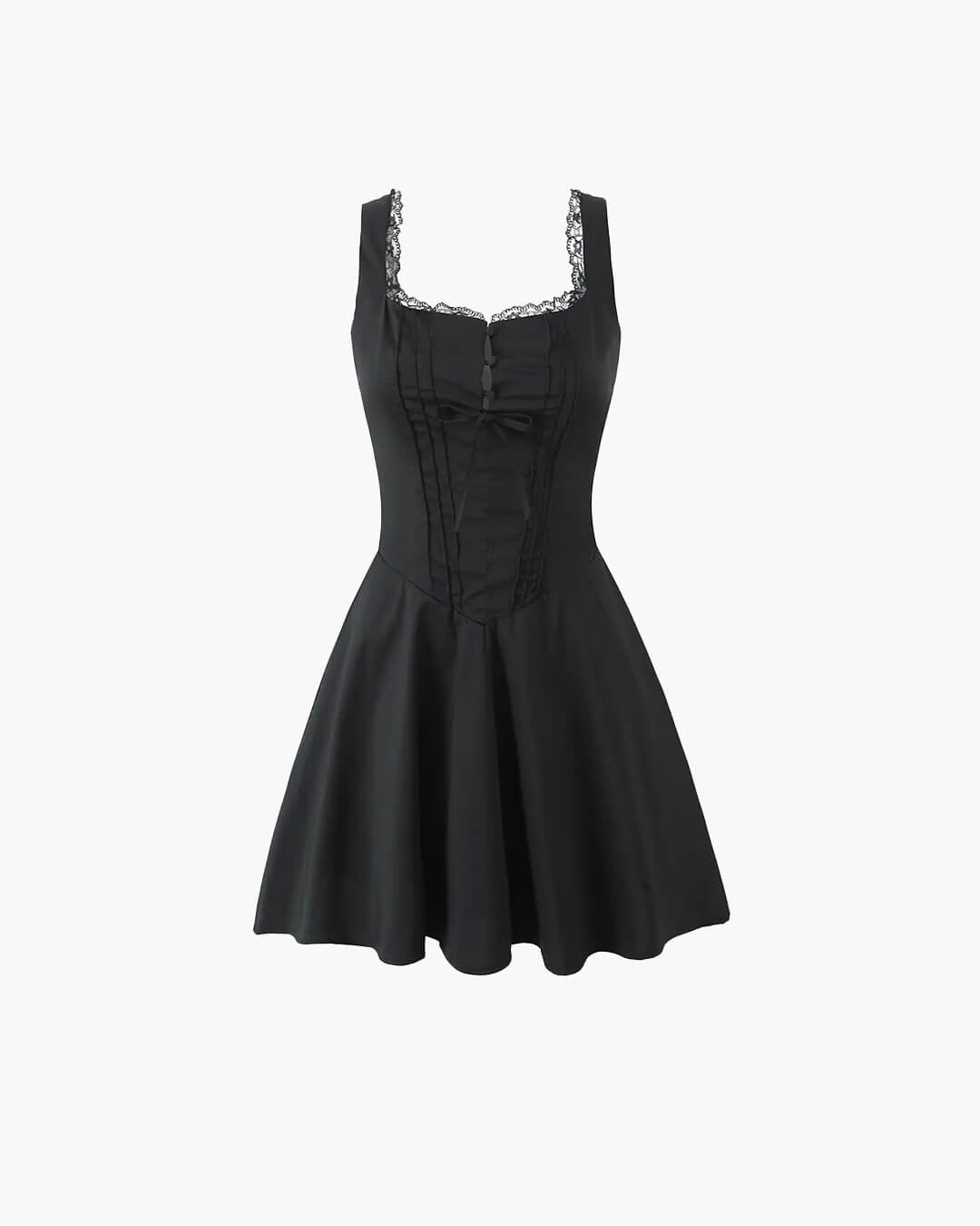 Amelie | Elegantes ärmelloses Minikleid figurbetont