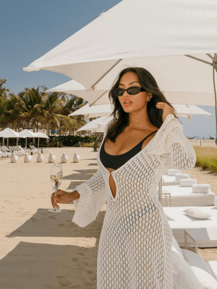 Ariella | Leichtes Maxikleid Cover Up luftig