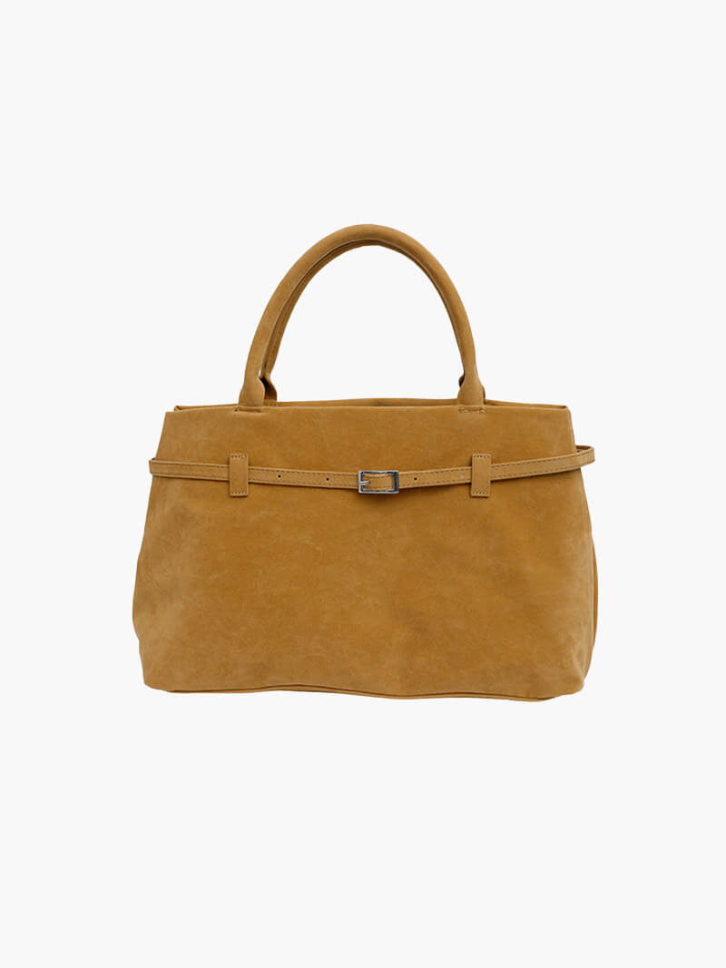 Marvella | Handtasche Wildleder Optik Schultertasche