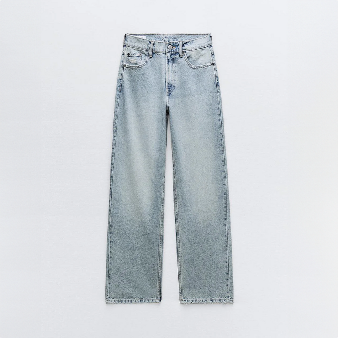 Zerethia | High Waist Jeans Ripped Damen